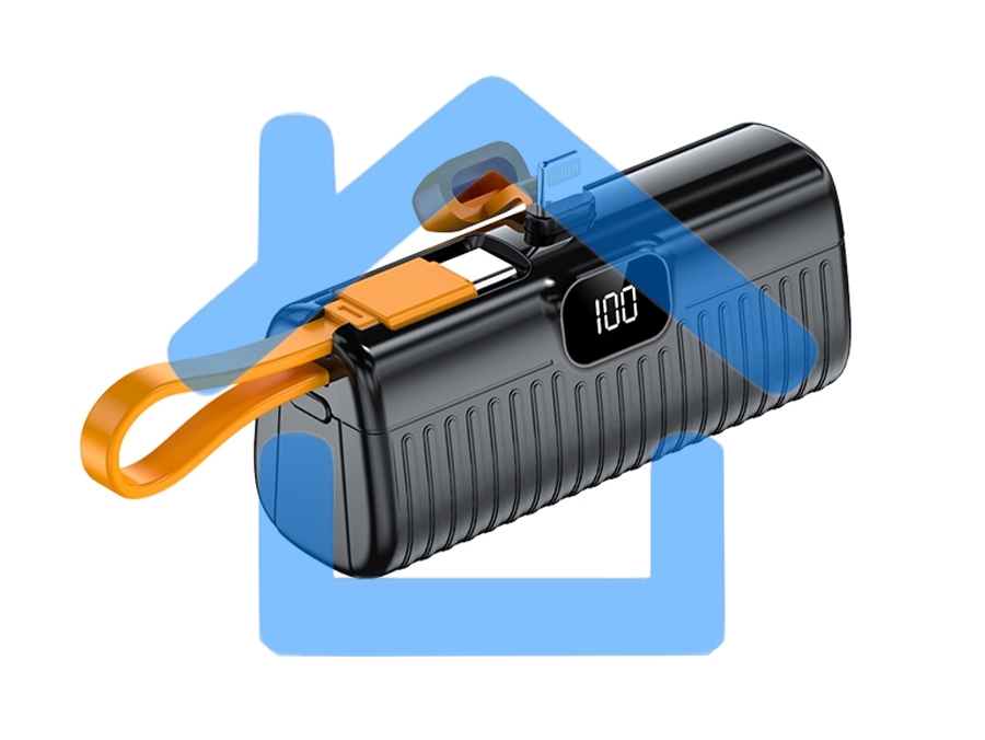 Внешний аккумулятор EOFE Power Bank G053 черный 20W/5000mAh