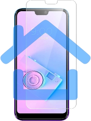 Защитное стекло для экрана BoraSCO Hybrid Glass для BQ Magic S гибридная