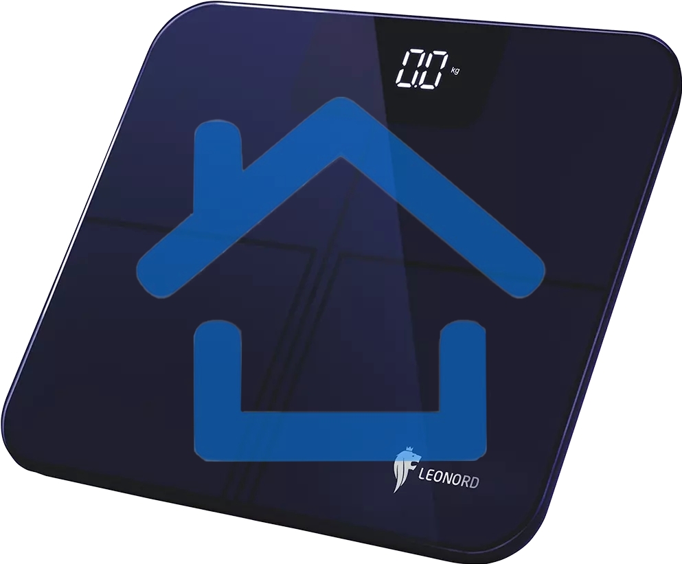 Весы напольные LEONORD LE-1215 (стеклянная поверхность, 180 кг) (108264)