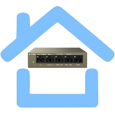 Коммутатор IP-COM 5PORT 4POE M20-POE