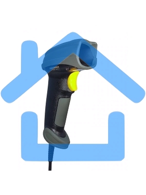 Сканер штрих-кода ручной Mindeo MD7919 Multiscan, 1D/2D имидж, проводной, USB, черный/серый