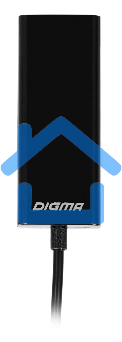 Сетевой адаптер Digma D-USB2-LAN100 Net Adapter Ethernet USB 2.0 (pack:1pcs)