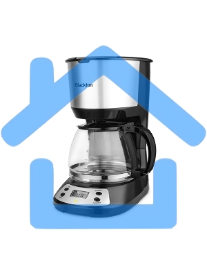 Кофеварка капельная Blackton Bt CM1116 черный/серебристый, исп. кофе - молотый, 1.25 л, 750 Вт.