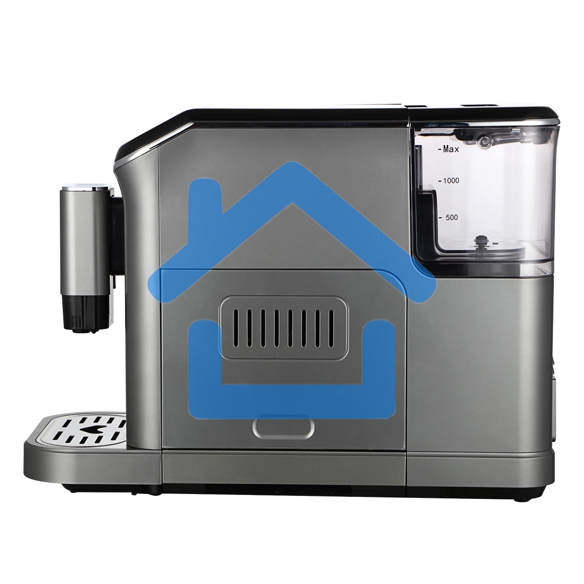 Кофемашина автоматическая Centek CT-1190 серый/черный, исп. кофе - зерна, 1.5 л, 1550 Вт, 20 Бар.