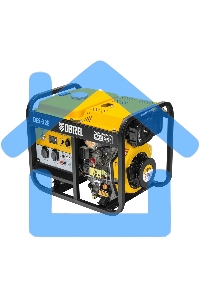 Электрогенератор дизельный Denzel DES-32E, 3.2 кВт, 110 дБ, 78.9 кг