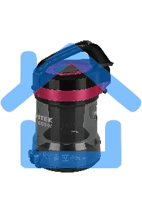 Пылесос Vitek VT-1838 (MC) черный/фуксия, 250/1600 Вт, уборка сухая, пылесборник контейнер 2 л