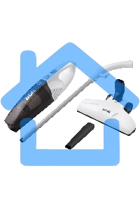 Пылесос вертикальный BBK BV2515 белый/серебро, питание от сети, 110 Вт, уборка сухая, пылесборник 0.8 л