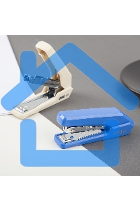 Степлер Deli E0271 Essential N10 (15 листов), ассорти, 50 скоб, закрытый, коробка