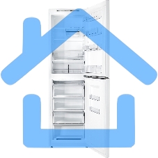 Холодильник Atlant ХМ 6625-109 белый двухкамерный 205/159л морозилка снизу