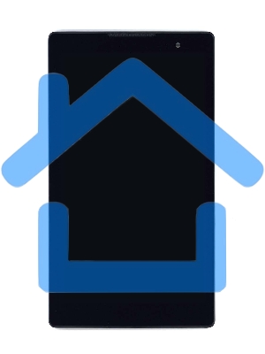 Модуль (матрица + тачскрин) для Asus ZenPad C 7.0 Z170CG черный с черной рамкой