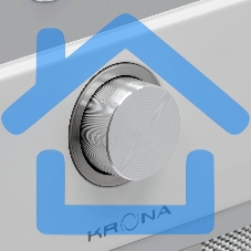 Вытяжка встраиваемая KRONA Sven 600 one knob белый, 60 см, 1000 куб. м/ч, 53 дБ