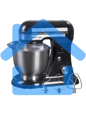 Миксер Galaxy Line GL 2230, черный, планетарный, 700 Вт, 12 скоростей