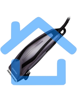 Машинка для стрижки волос Centek CT-2128 черный/фиолетовый