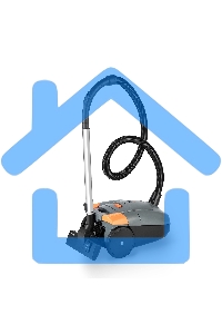 Пылесос Vitek VT-1819 серый, 400/1400Вт, уборка сухая, пылесборник мешок 3 л