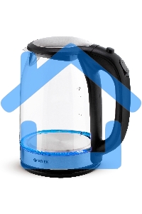 Чайник электрический 7095-VT(TR) Vitek Мощность 2200 вт.Объем 1,8 л.Материал корпуса термостойкое стекло.
