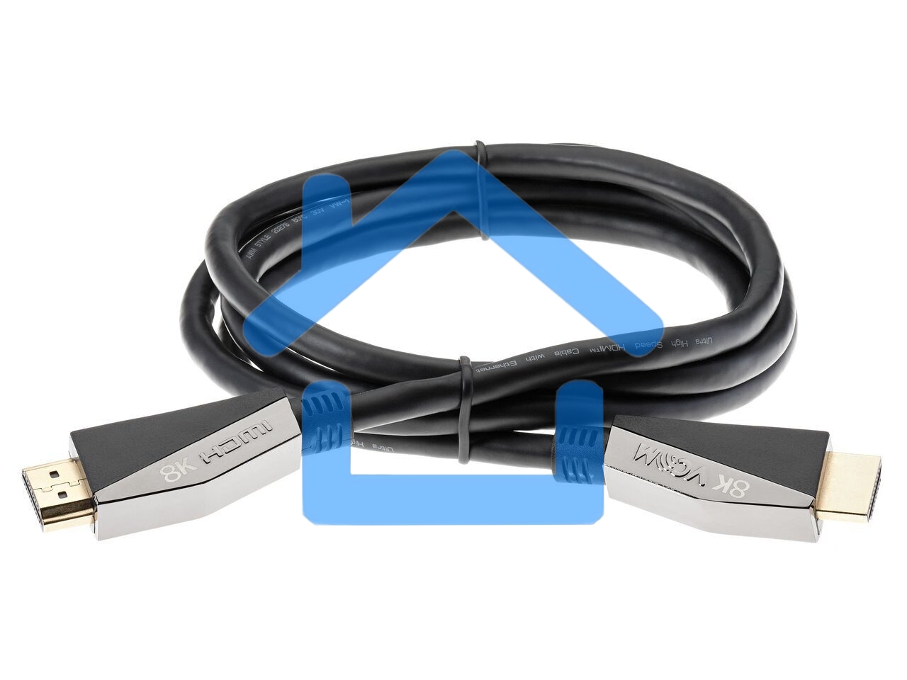 Кабель HDMI 19M/M,ver. 2.1, 8K@60 Hz 1.5m VCOM <CG860-1.5M>
