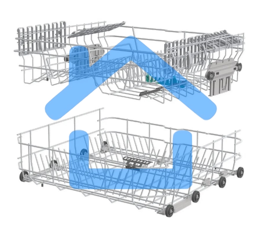 Встраиваемая посудомоечная машина Gorenje GS642E90X, серебристая, 59.9 см, 13 компл., 47 дБ, класс A++