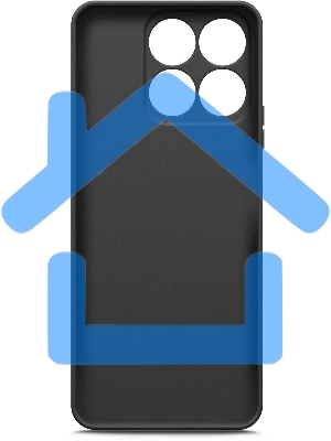 Чехол (клип-кейс) BoraSCO для Honor X8a черный