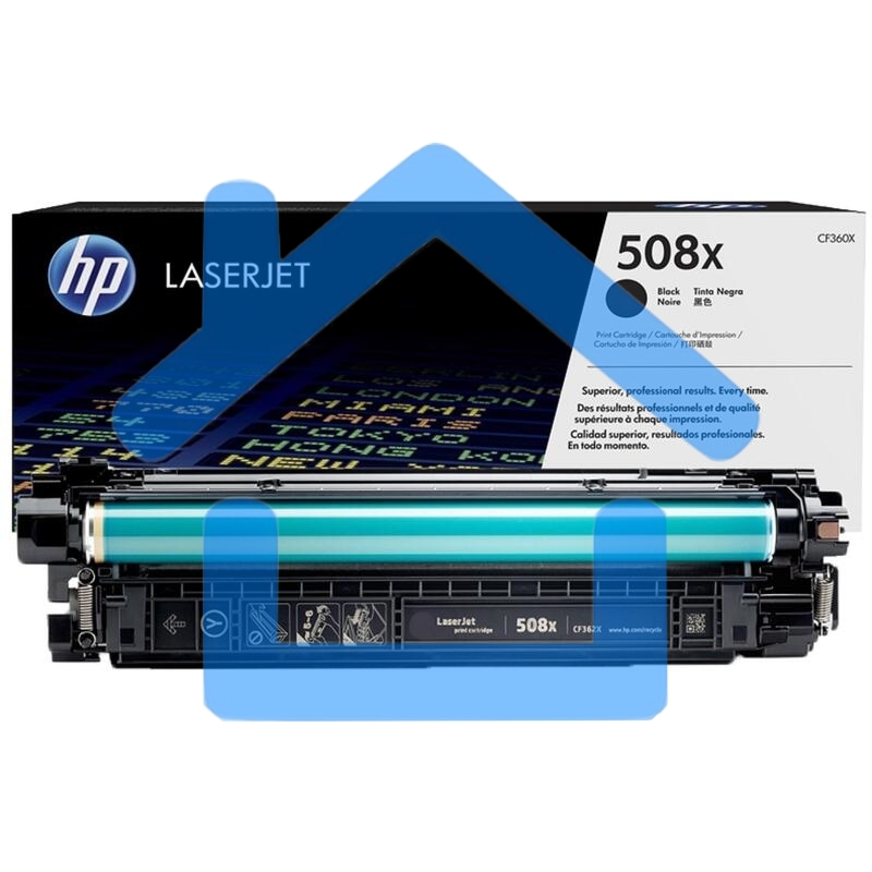 Картридж HP 508X лазерный черный увеличенной емкости (12500 стр)