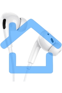 Наушники внутриканальные Hoco M1 Pro 1.2м белый проводные в ушной раковине