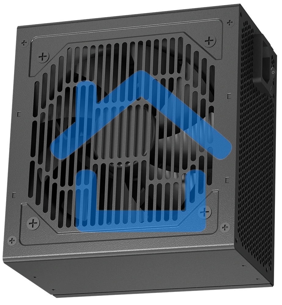 Блок питания PCCOOLER KF650, 650W 80 PLUS White (ATX, ATX 2.4, Non-modular, 1x24(20+4)pin 550мм, 1xCPU*2 8(4+4)pin 610+150мм, 2xPCIe 8(6+2)pin 510мм, 2xSATA*3+MOLEX4pin*1 450+150+150+150мм, Active, 120x120мм, 140x150x86mm, APFC, OVP, SCP, OPP (140-160%, 2