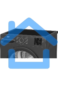 Сушильная машина Beko BM3T37220A черный, 7 кг, сушка - тепловой насос, программ - 15, 59.8 x 84.6 x 54.5 см