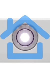 Вытяжка встраиваемая KRONA Sven 600 one knob белый, 60 см, 1000 куб. м/ч, 53 дБ