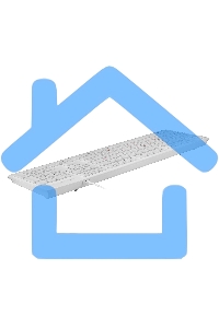 Клавиатура Oklick 505M белый USB slim