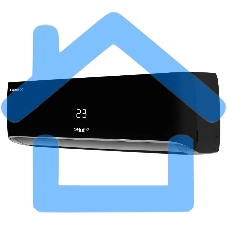 Блок внутренний сплит-системы Shuft Asgard DC Black SFTHAI/in-09HN8/BL инвертор, 9000 BTU, 25 м2, 27,5 дБ, охлаждение, обогрев, осушение, черный