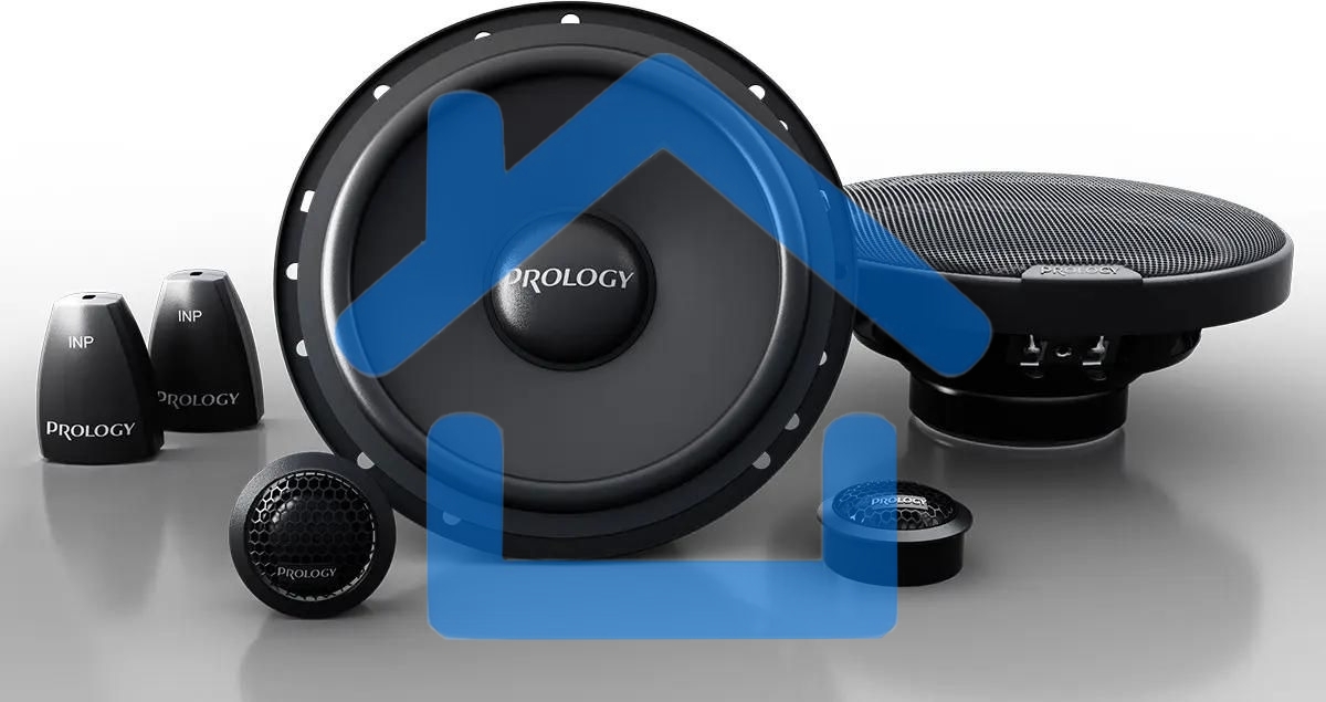 Колонки автомобильные Prology CX-65CS 180Вт 90дБ 4Ом 16см (6.5дюйм) (ком.:2кол.) компонентные двухполосные