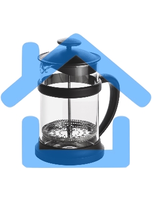 Френч-пресс TalleR TR-32317 Элфи 800 мл