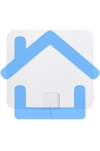 Антенна телевизионная BBK DA26 30дБ активная серый каб.:2м