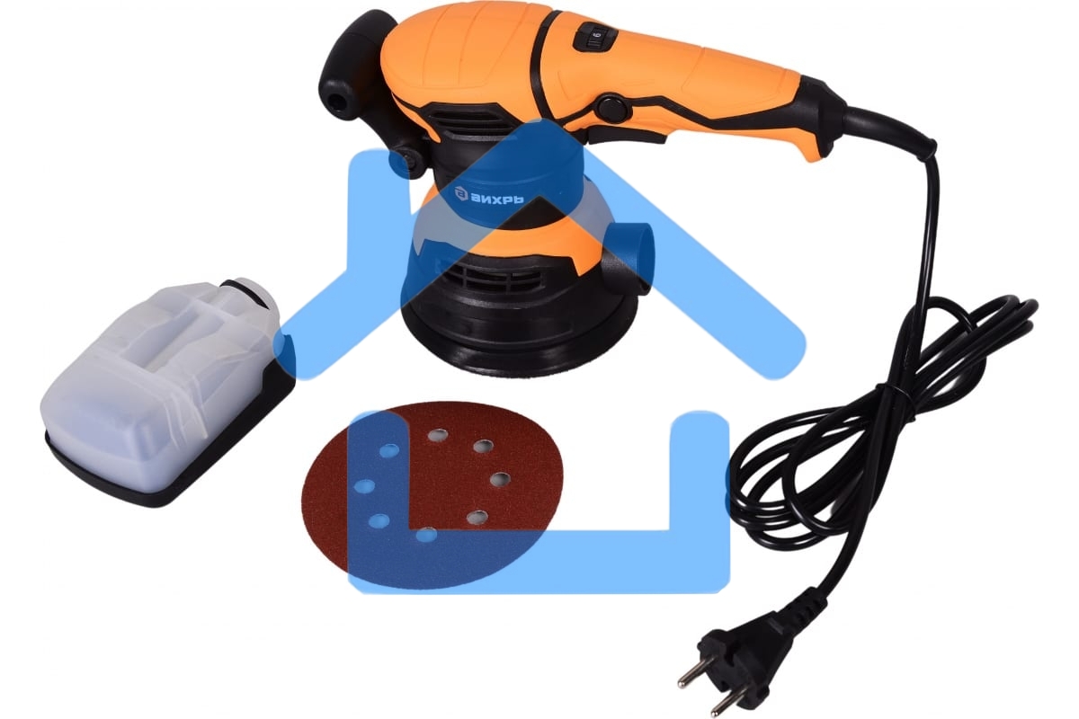 Эксцентриковая шлифовальная машина Вихрь ЭШМ-125/5Э 72/6/6