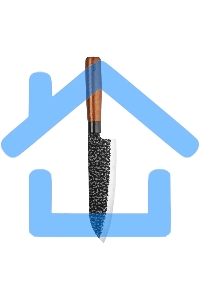 Набор ножей LARA LR05-12 нержавеющая сталь 3Cr14, 3 предмета, нож сантоку, нож универсальный, ножницы