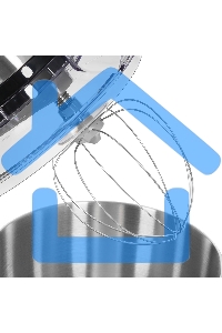 Миксер Galaxy Line GL 2230, черный, планетарный, 700 Вт, 12 скоростей