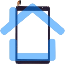 Сенсорное стекло (тачскрин) для Irbis TZ897 4G, фиолетовое