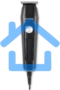 Машинка для стрижки Hyundai H-HC7120 черный/серебристый 5Вт (насадок в компл:10шт)