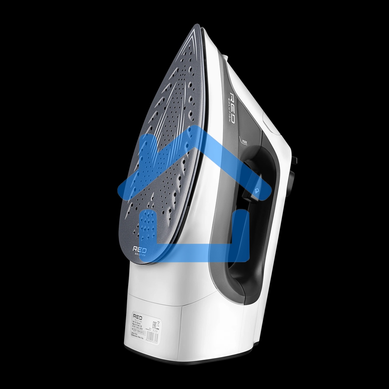 Утюг Red Solution C300, 1400Вт, белый/серый