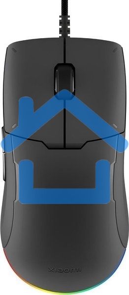 Мышь проводная Xiaomi Gaming Mouse Lite черный, 6200 dpi, USB, кнопки - 5