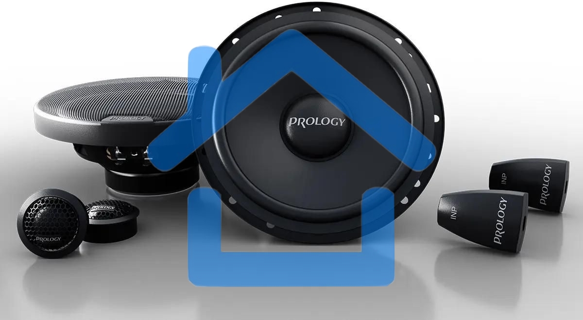 Колонки автомобильные Prology CX-65CS 180Вт 90дБ 4Ом 16см (6.5дюйм) (ком.:2кол.) компонентные двухполосные