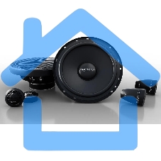 Колонки автомобильные Prology CX-65CS 180Вт 90дБ 4Ом 16см (6.5дюйм) (ком.:2кол.) компонентные двухполосные