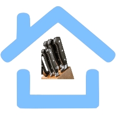 Набор ножей TalleR TR-22009 Лэнгфорд, 7 пр, лезвия ножей сделаны из коррозионностойкой стали 420S45