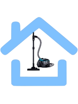 Пылесос Samsung VC18M3140VN/EV зеленый, 380/1800 Вт, уборка сухая, пылесборник контейнер, 2 л