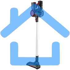 Вертикальный беспроводной пылесос BBK BV3004 серый/красный