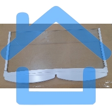 Полка стеклянная 495 х 272 х 4 с обрамлением нижняя (для холодильников с верхней МК) Полка стеклянная 495 х 272 х 4 с обрамлением нижняя (для холодильников с верхней МК)