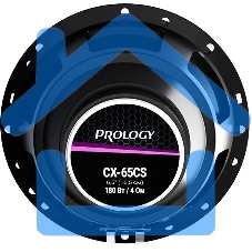 Колонки автомобильные Prology CX-65CS 180Вт 90дБ 4Ом 16см (6.5дюйм) (ком.:2кол.) компонентные двухполосные