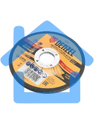 Круг шлифовальный по металлу Denzel A24QBF 115 х 6,0 х 22,2 мм