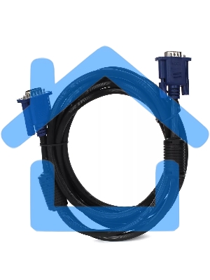 Кабель монитор-SVGA card (15M-15M) 3.0м 2 фильтра VCOM