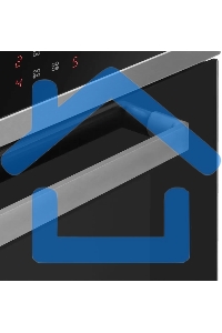 Плита электрическая Maunfeld MEC611CS10TD серебристый, конфорок 4 шт, духовка 59 л, 60 см x 85 см x 63 см