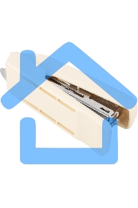 Степлер Deli E0271 Essential N10 (15 листов), ассорти, 50 скоб, закрытый, коробка